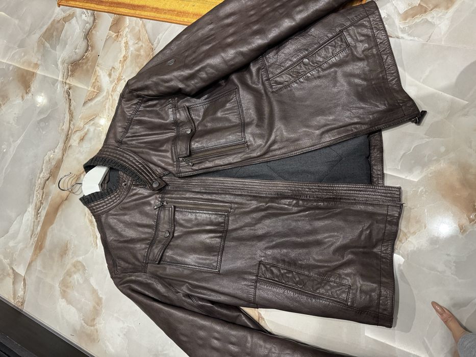 Кожено яке Trussardi