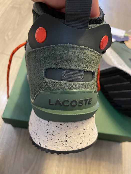 Ghete noi barbati Lacoste 45