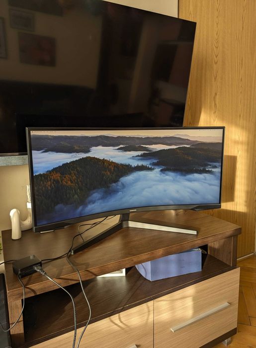 Monitor Gaming Samsung Odyssey G5 Ultrawide 34 inch UWQHD VA 1ms 165Hz