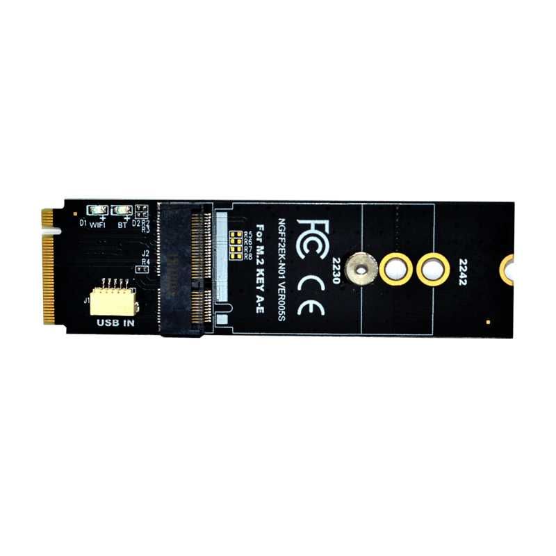 Adaptor M.2 KEY-M la KEY A-E/E pentru M.2 NGFF PCIE 2230 2242