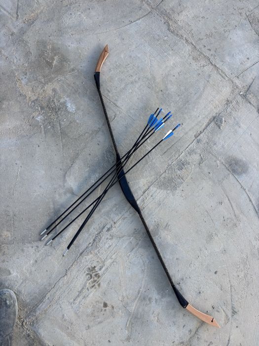 Садақ  5жебесімен буу