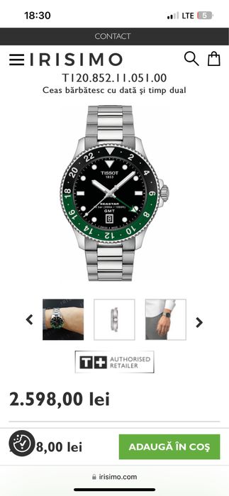 Tissot Seastar 1000 Quartz GMT