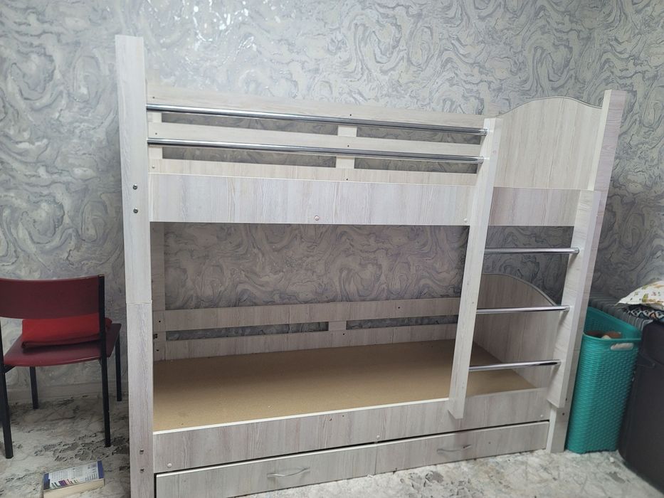 2 etajli bolalar krovati, двухъярусная кроват