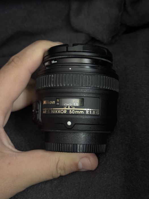 Obiectiv Nikon 50mm f/1.8G full frame