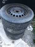 Jante / roti tabla Opel 4x100 anvelope iarna dot 2018 195/65R15