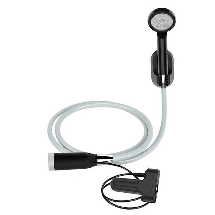 Dus portabil Jet2Go D2 cu pompa electrica si acumulator de 2200mAh