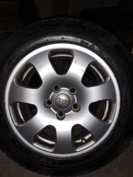Оригинални джанти за Audi 15”5x112 с зимни гуми