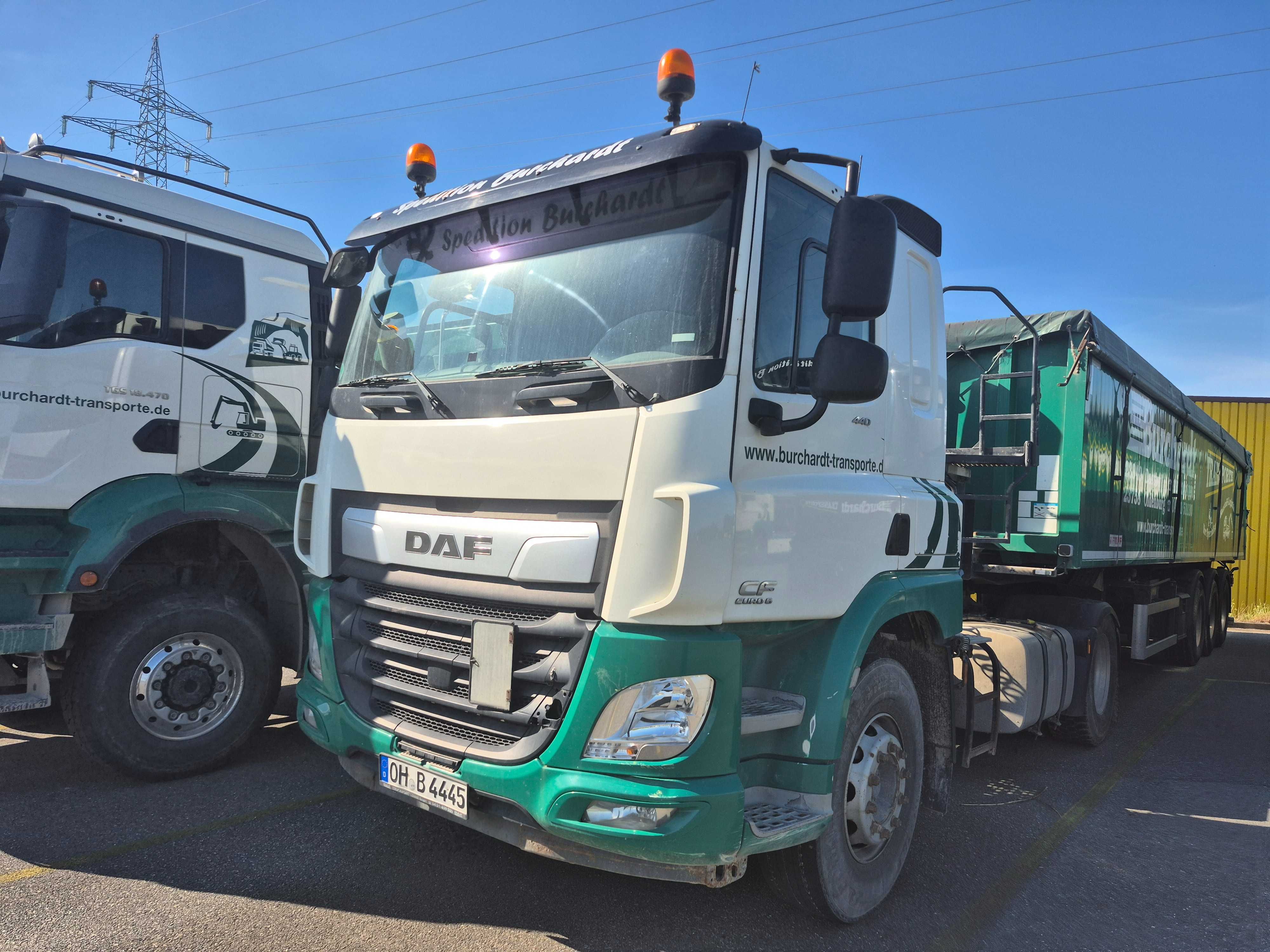 Daf 440 CF Bena basculabila