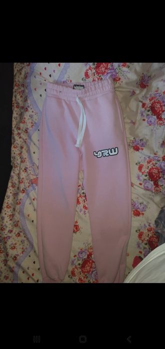 Pantaloni young rich white originali