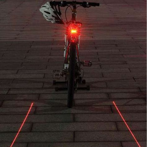 Stop bicicleta semnalizare cu 5 led-uri si 2 lansatoare laser