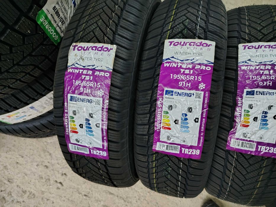 4бр.НОВИ зимни гуми TOURADOR 195 65 15 DOT24 цена за брой