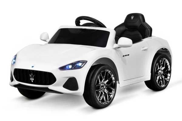 Masina electrica pentru copii Maserati GranCabrio 2x 30W 12V #Alb