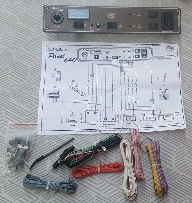 Panouri digitale sau analogice pentru rulote, autorulote, NOI