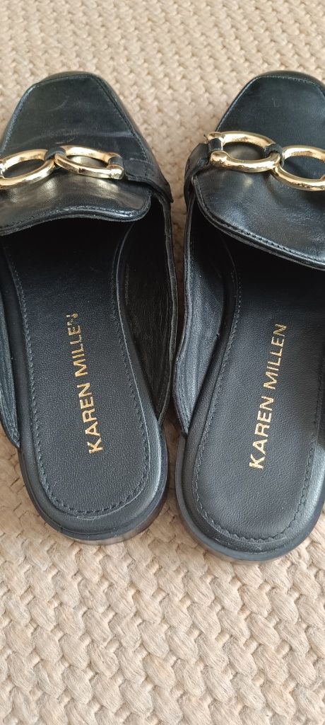 Karen Miller дамски чехли от естествена кожа