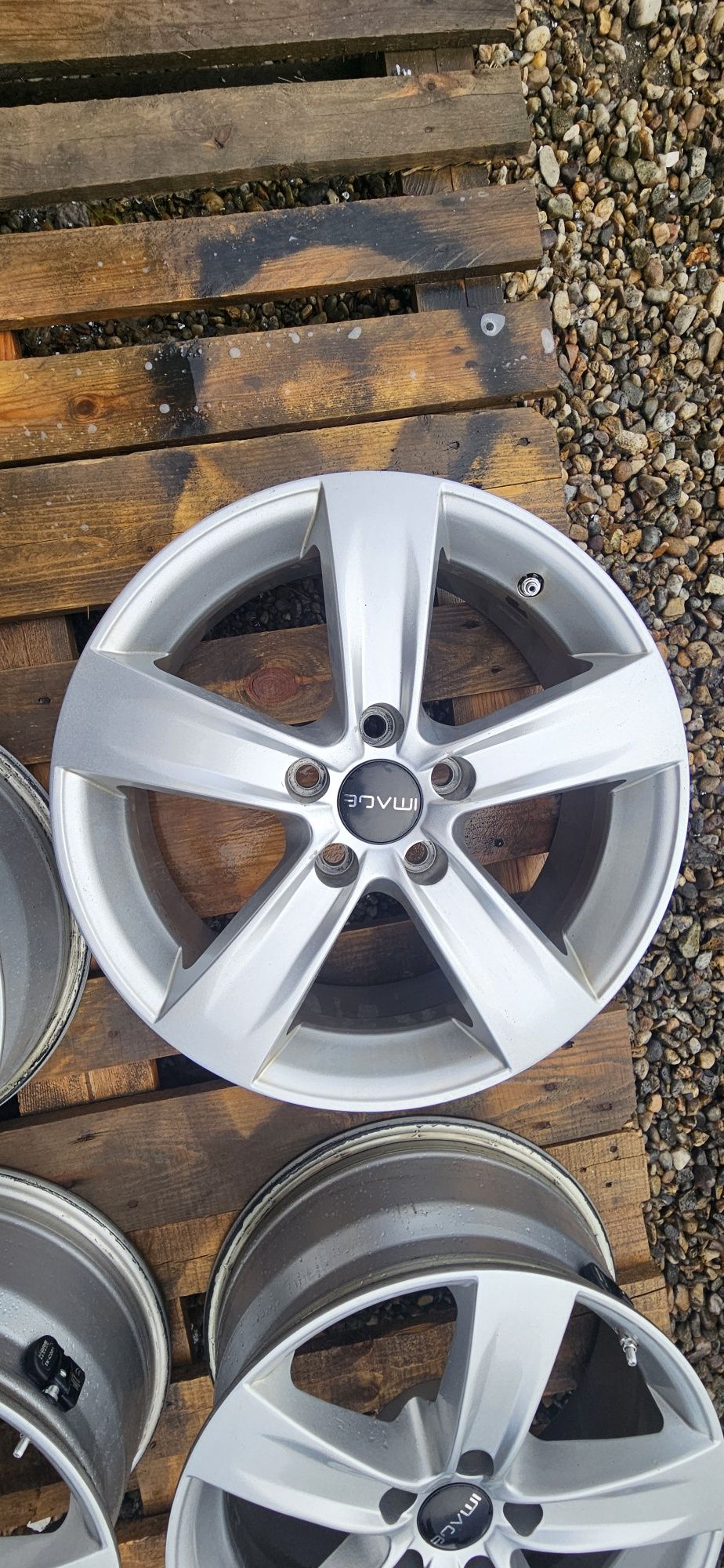 Jante R17 + Senzori Hyundai Duster Toyota Honda Mazda Renaul 5x114.3