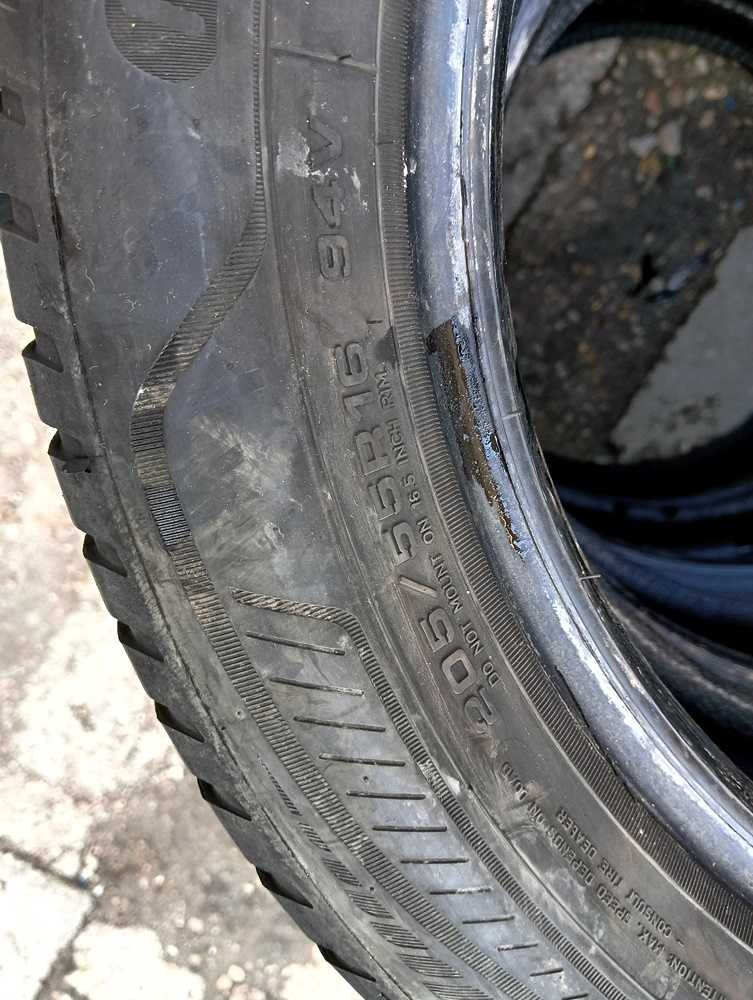 anvelope 4SEZOANE 205/55/16 goodyear 2021 +5mm