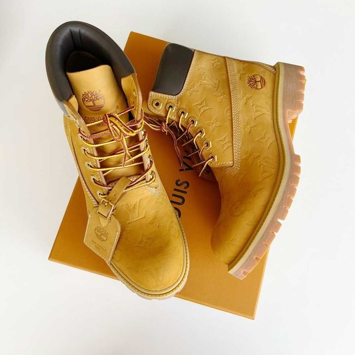 Ghete Louis Vuitton X Timberland Premium