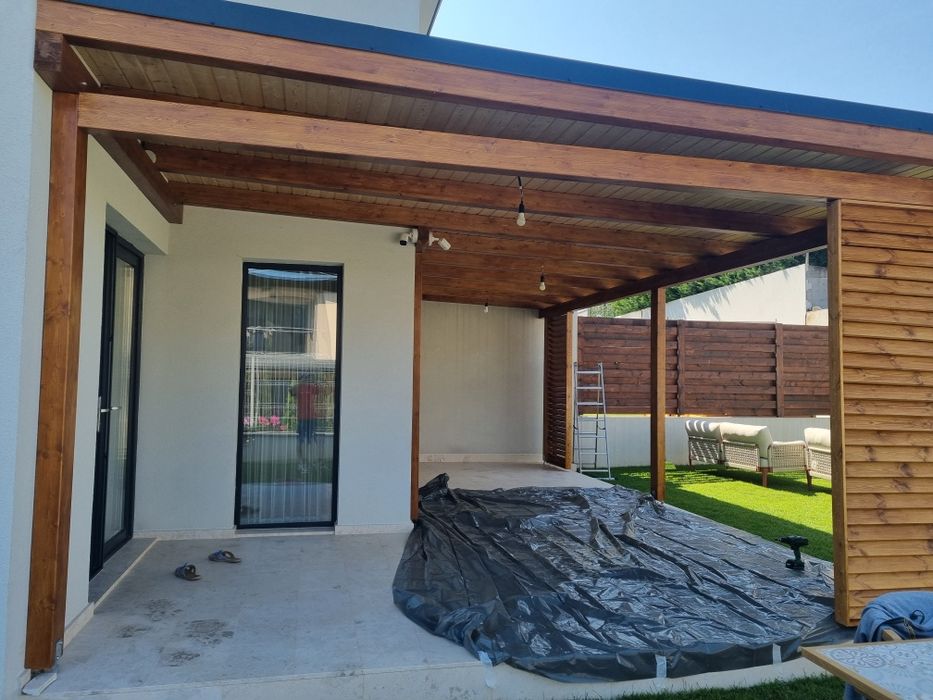 Lemn Stratificat- Terase, Pergole, Carport