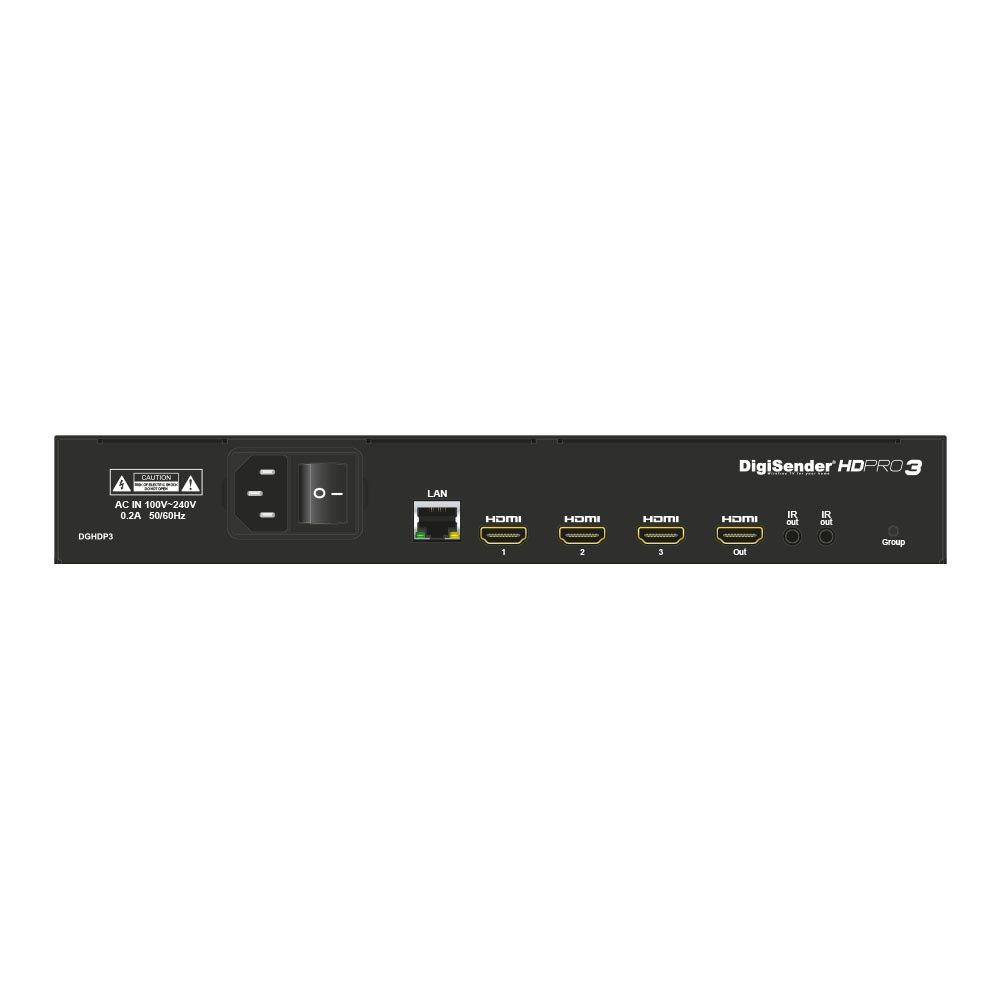 Transmițător HDMI Digisender DGHDP3 HD Pro3-Negru