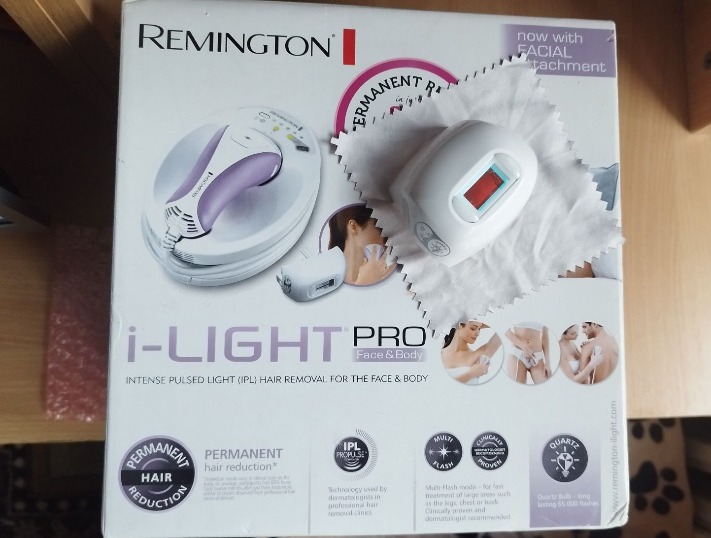 IPL фотоепилатор Remington iLight Pro