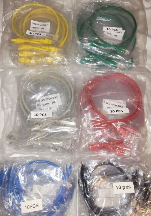 Cablu UTP CAT 6 PATCH CORD 50 cm - PATCH
CORD 25 cm
CORD 25 cm
lei
3
P