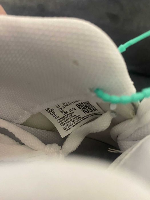 air force 1 adidasi full albi - verificare colet - toate marimile