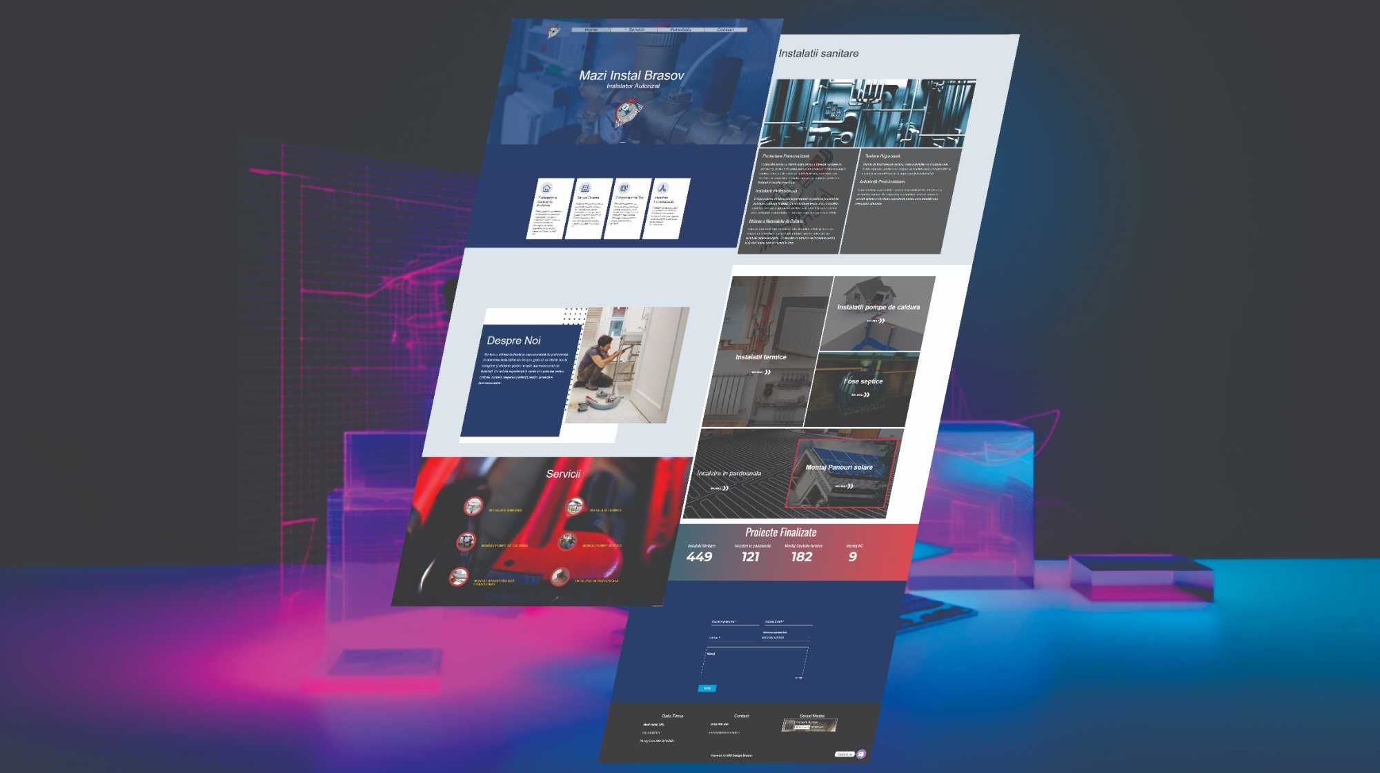 Web design/creare site/realizare magazin online