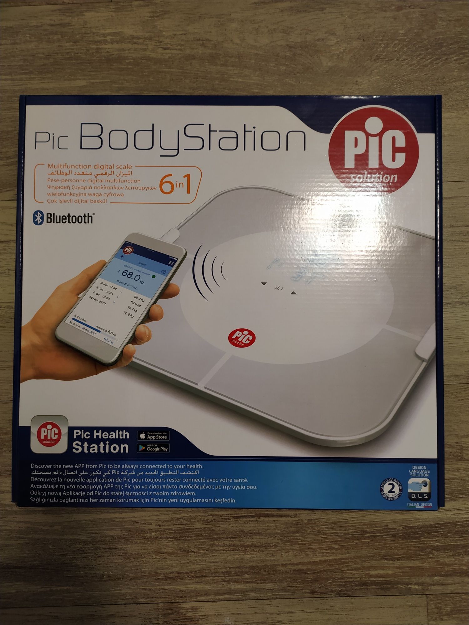 Produs Nou Vand cantar Pic Bodystation 6 in 1