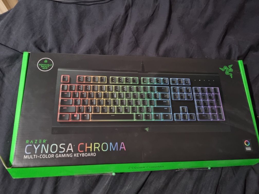 Tastatura Razer Cynosa Chroma, Iluminare RGB, Negru