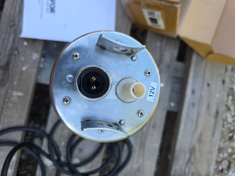 Pompă de apă solară VEVOR, 12 V DC 120 W pompă submersibilă puț adânc