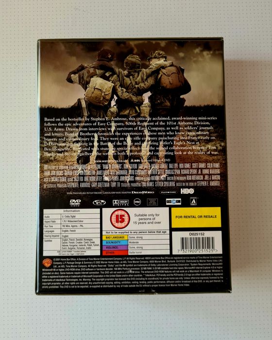 Band Of Brothers Serial DVD Limba Romana Film Filme HBO