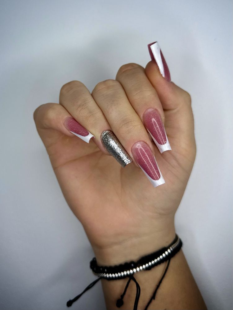Mani semi/unghii cu gel/pedi semi