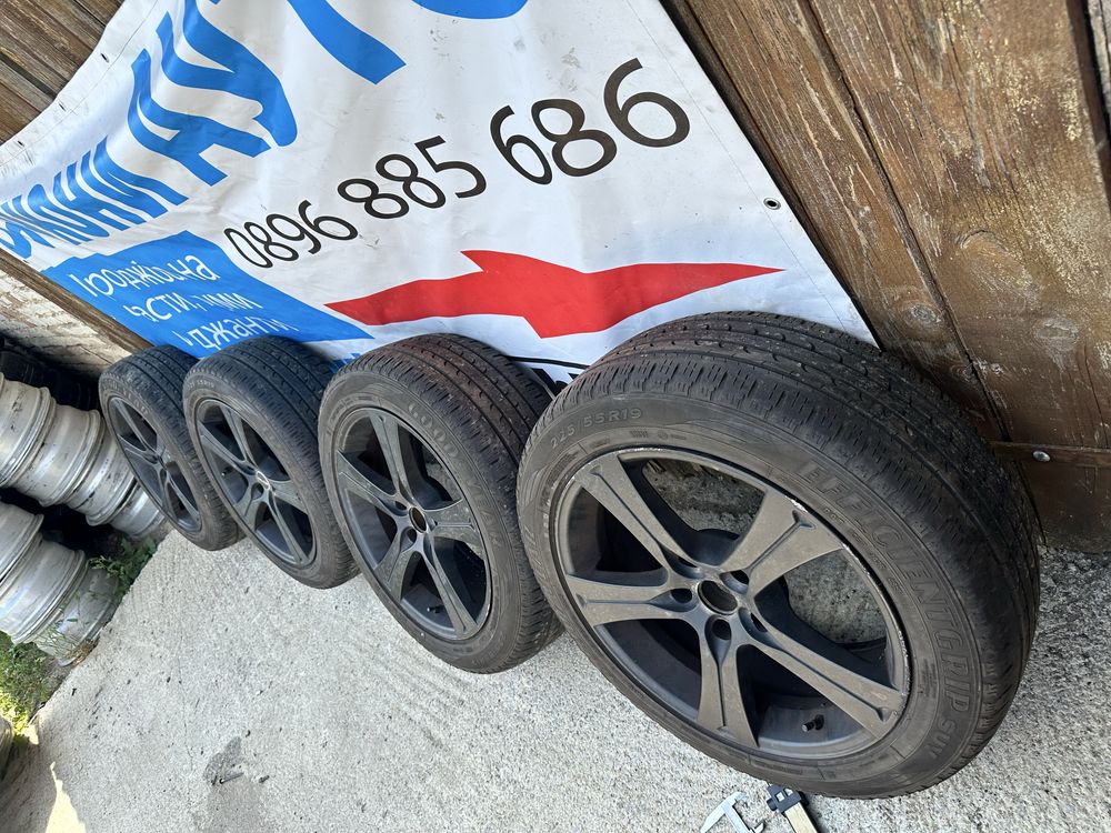 19 5х127 джанти с гуми