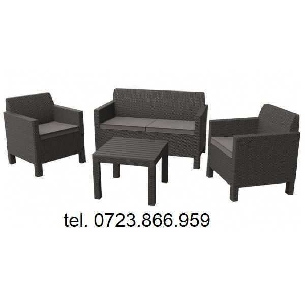 Set mobilier gradina Keter NOU, sigilat,  pret redus