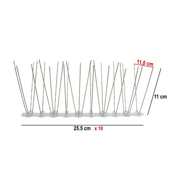 Лента с шипове против кацане на птици #764 + БЕЗПЛАТНА ДОСТАВКА