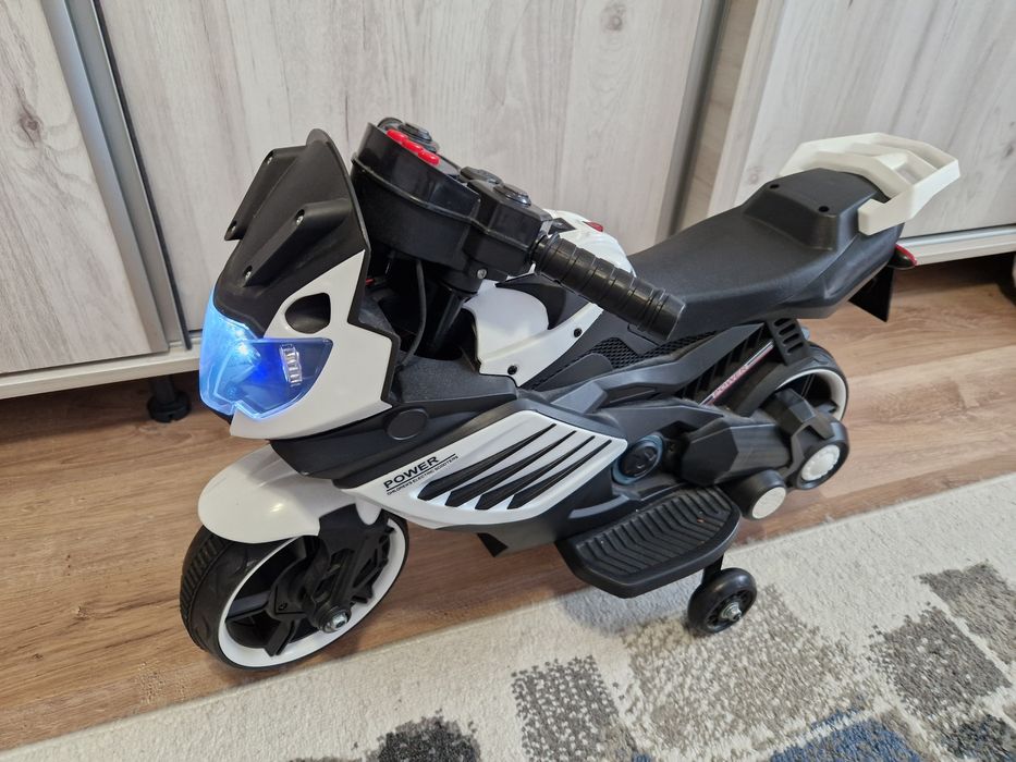 Motocicleta electrica, copii, baterie noua
