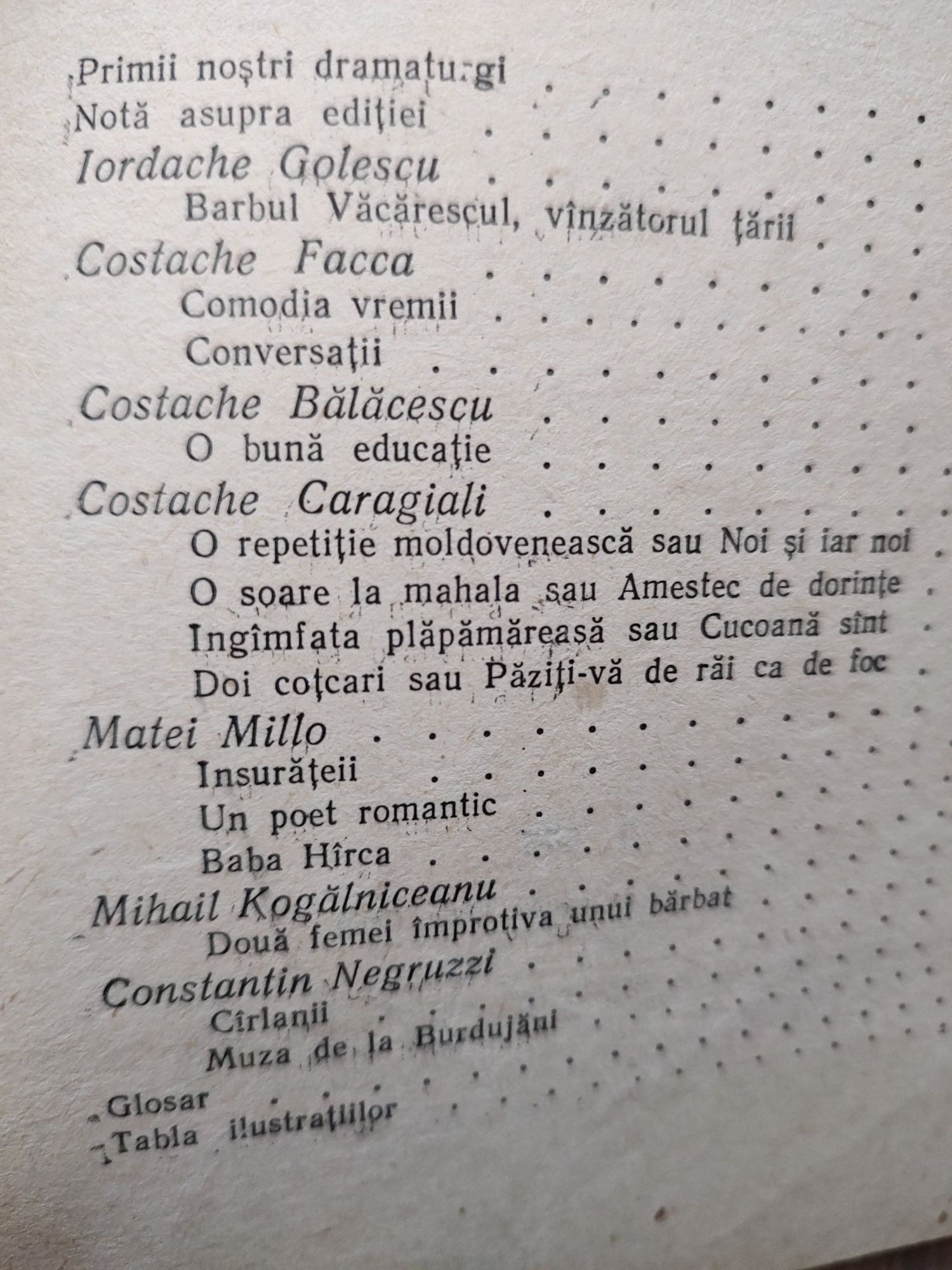 carte/Primii Noștri Dramaturgi/Clasicii Români