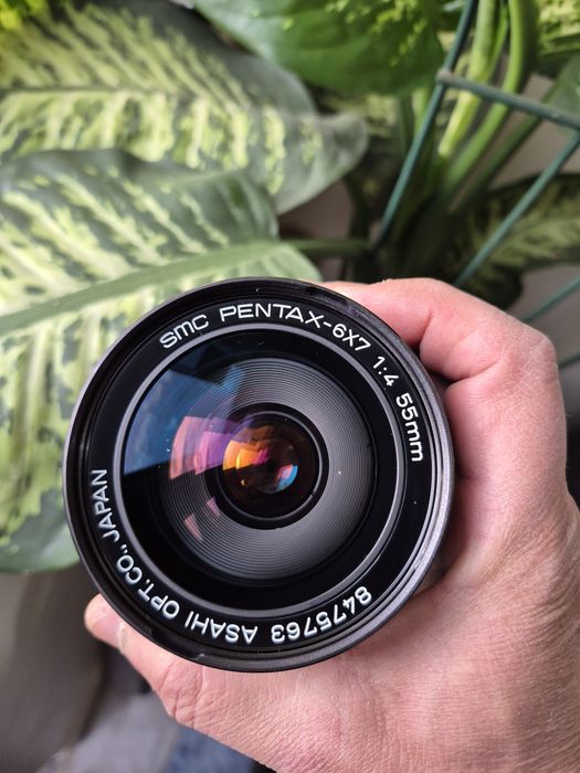 Obiectiv Asahi SMC Pentax 6x7 55mm f4