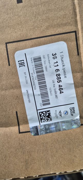 Jante Bmw M Performace Originale x5 g05 x6 g06 x7 g07 pe 22 în două mă