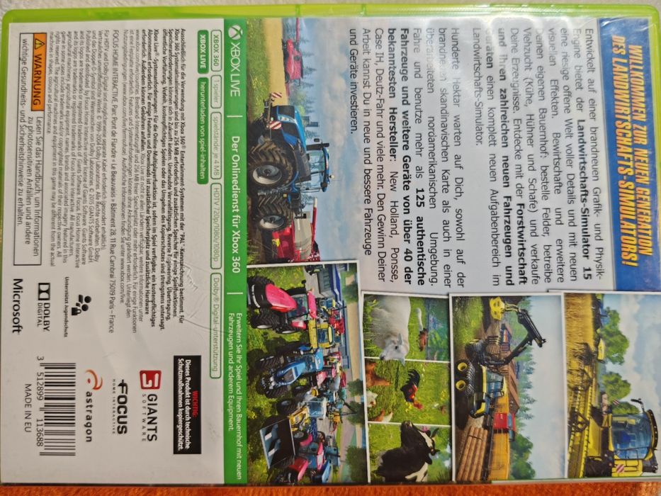 Jocul Farming Simulator 15. Xbox 360