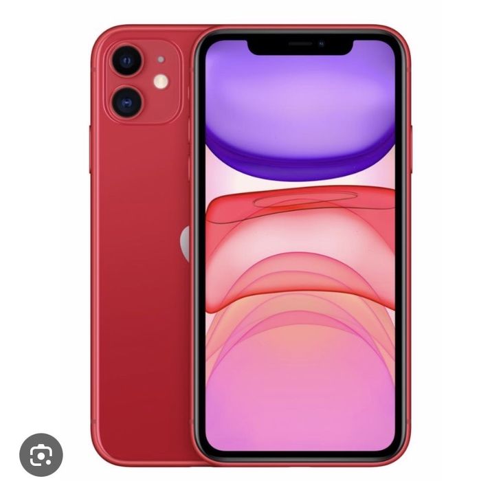 Iphone 11 qizil rangda