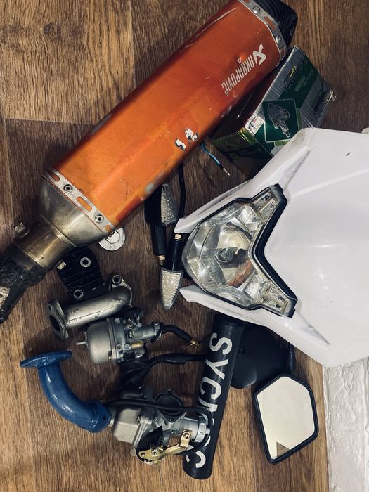 Продам запчасти на  мотоцикл эндуро и альфу срочно