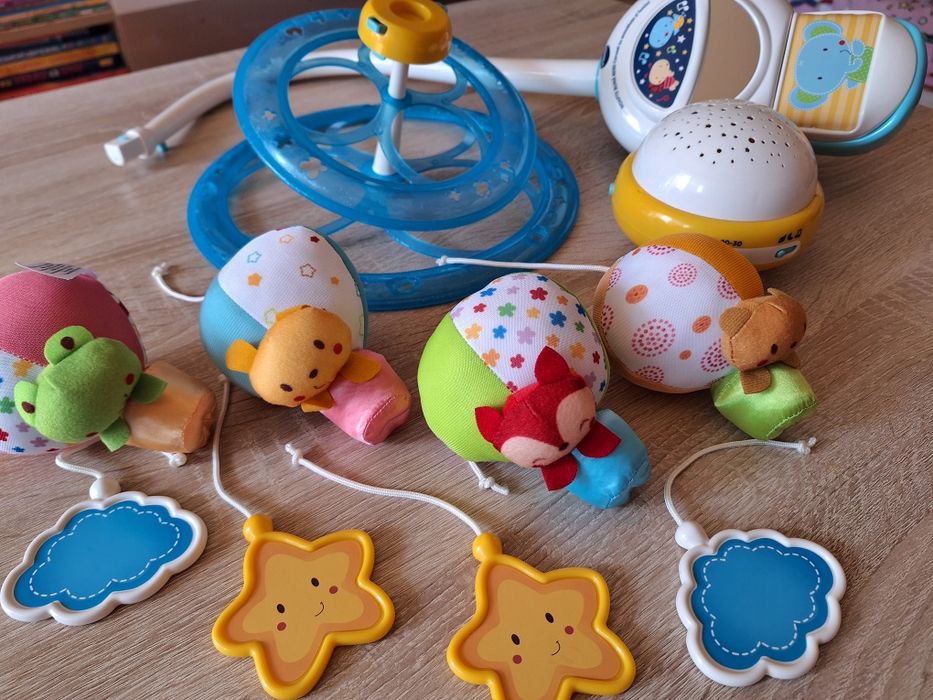Jucarie pentru carucior si patut Vtech, Noapte buna bebe