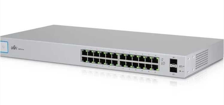 Продается сетевое оборудование - Коммутатор Ubiquiti UniFi US-24