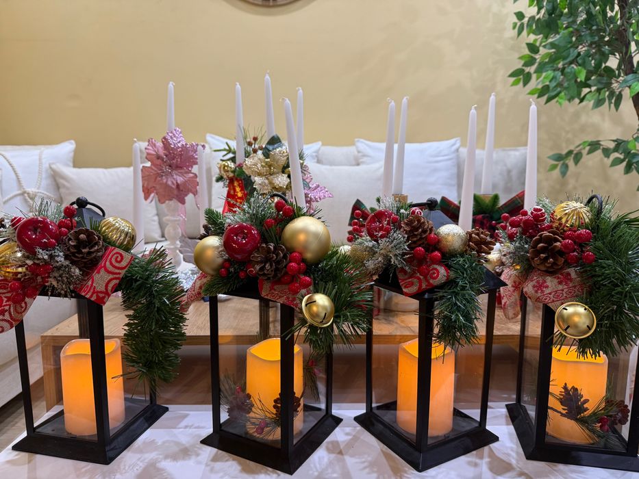 Коледни фенери..