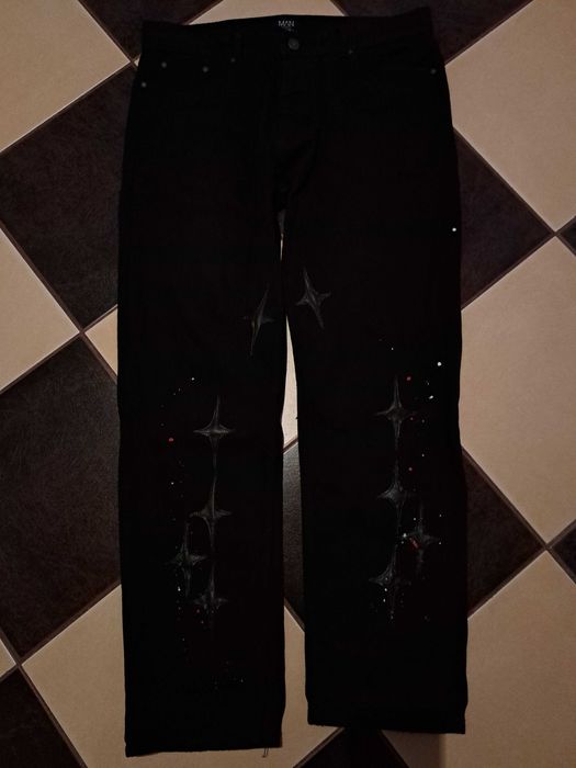 Blugi boohoman baggy nu amiri zara d2squeard gucci