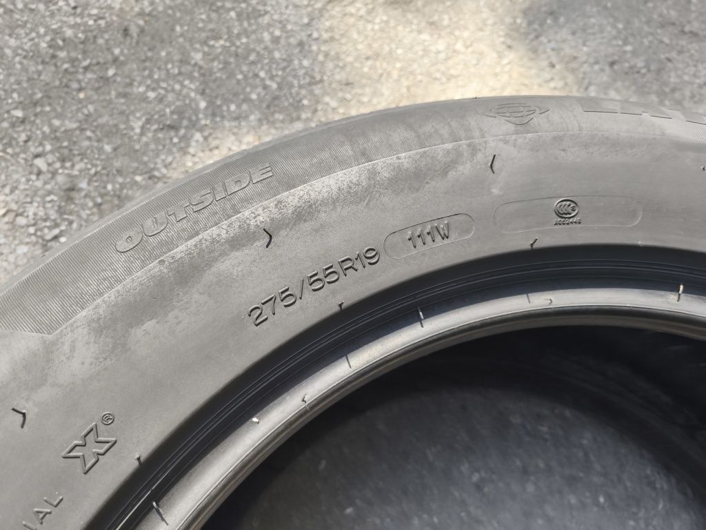275/55/19" 4бр Michelin latitude sport,dot1718,6mm