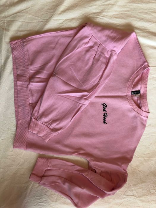 Hanorac hm roz cu maneci balon