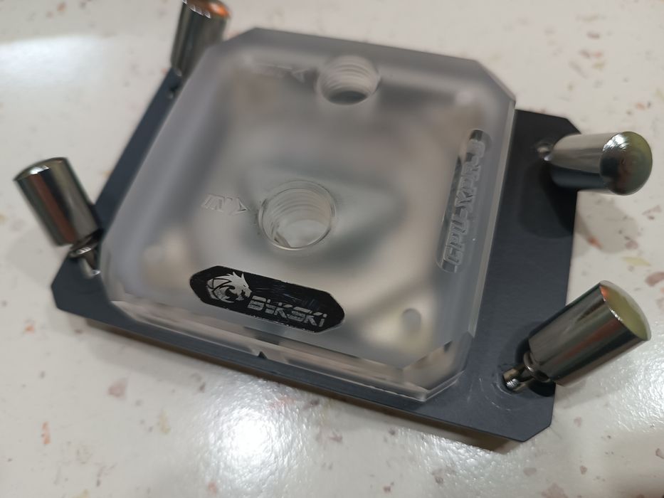 Cooler am4 waterblock din cupru nikelat