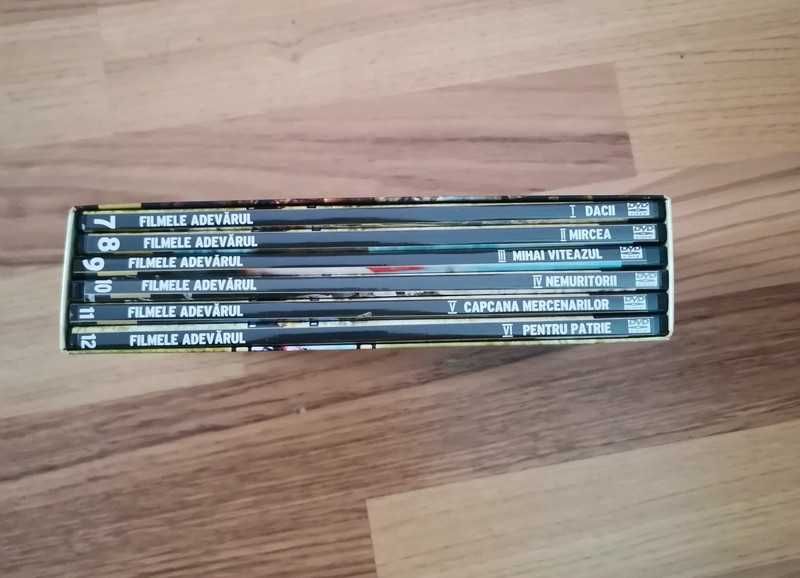 set 6 dvd filme Istorice, colectia Sergiu Nicolaescu